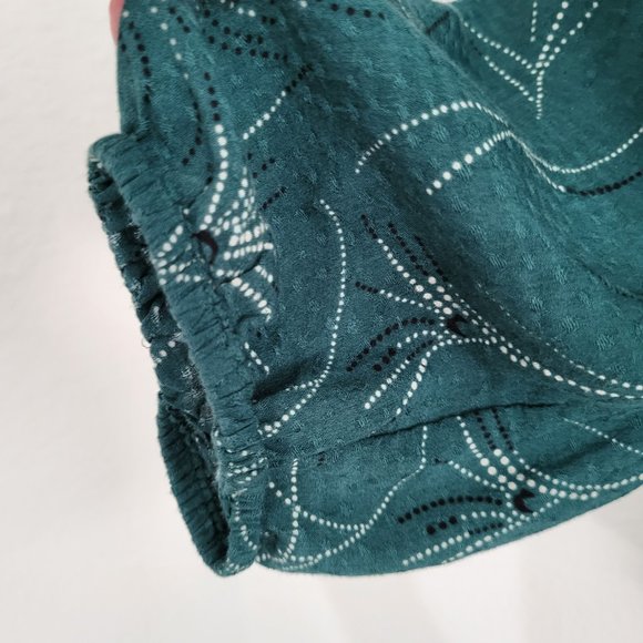 Daniel Rainn Teal Blouse - Picture 5 of 7